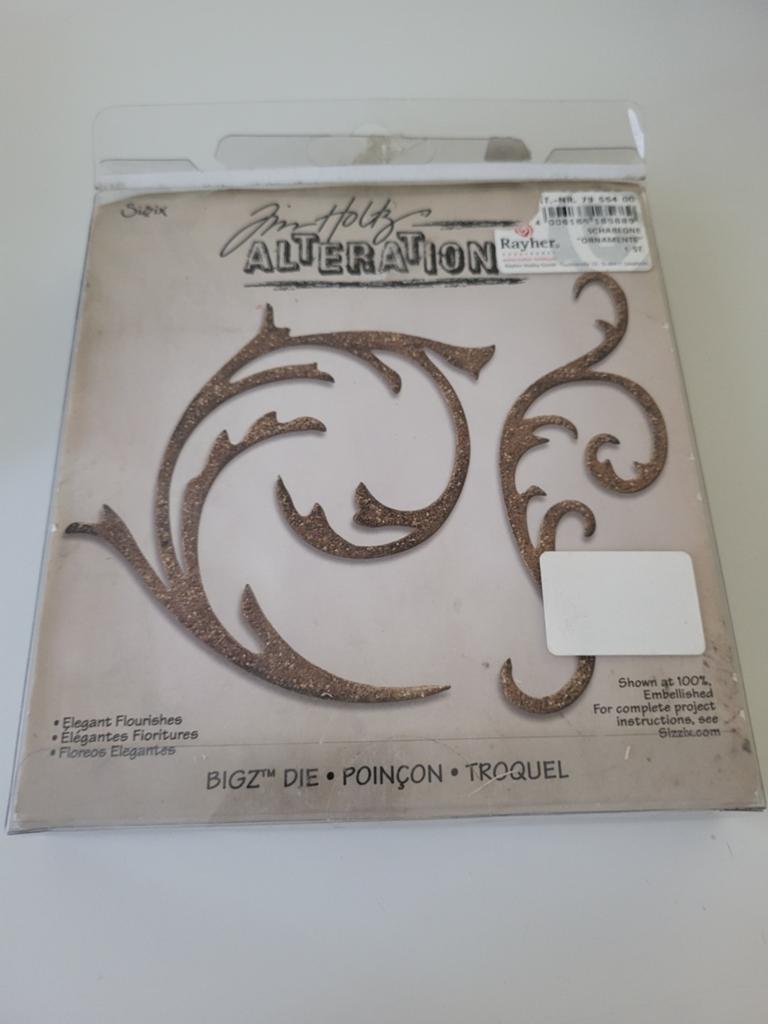 Sizzix Tim holtz alternations Elegant Flourishes, Hobby en Vrije tijd, Scrapbooking, Ophalen of Verzenden, Gebruikt, Frame of Mal