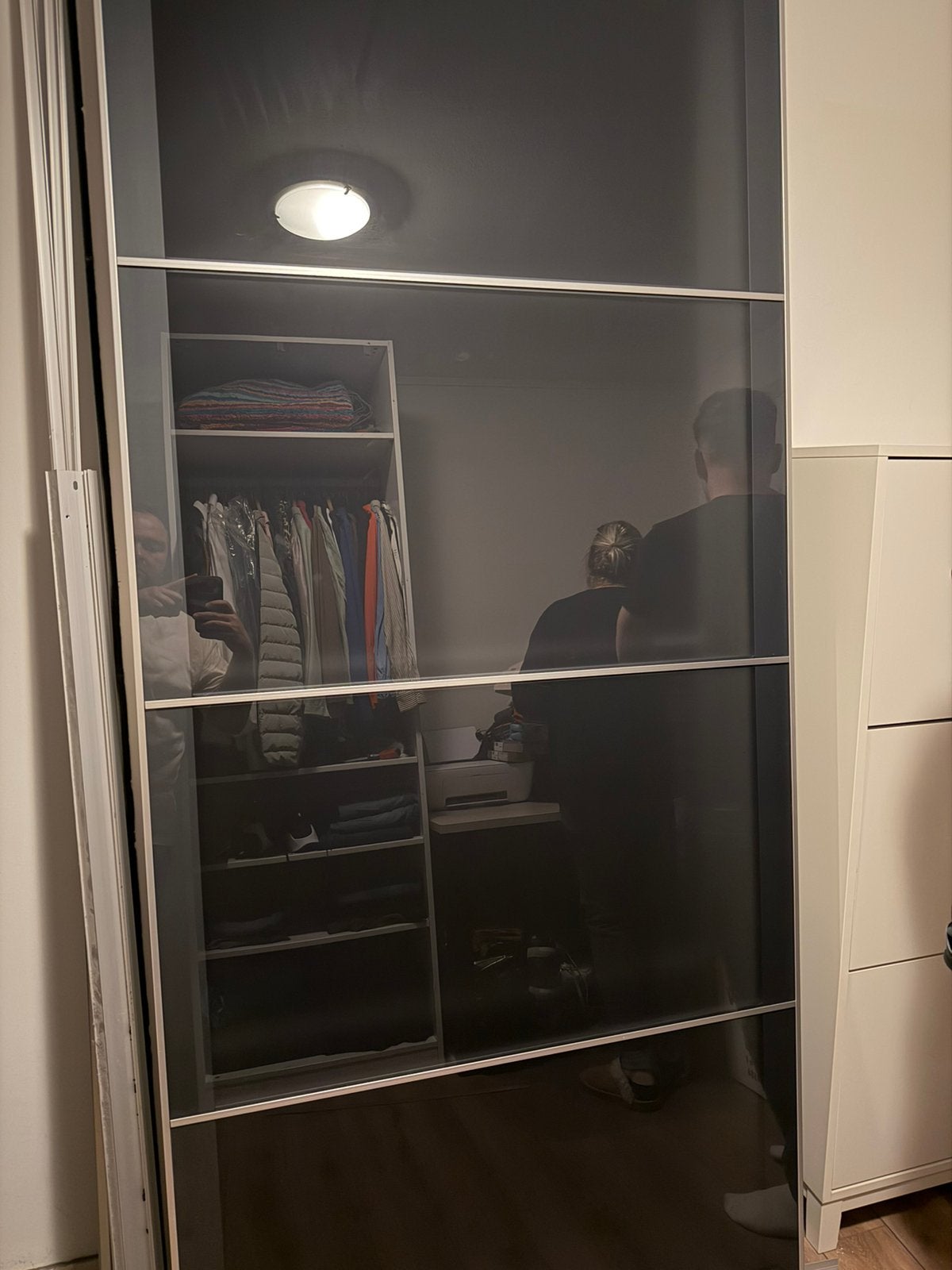 Pax glazen deuren, Ophalen, Gebruikt
