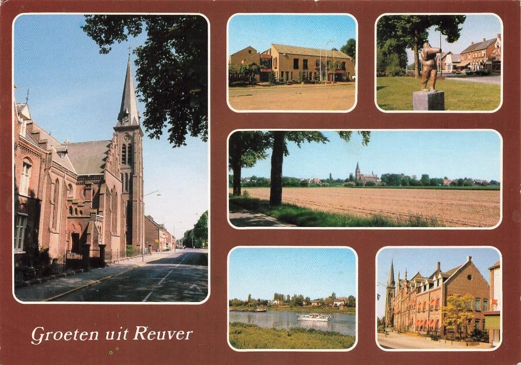 Groeten uit Reuver, Verzamelen, Ansichtkaarten | Nederland, Ophalen of Verzenden, 1980 tot heden, Gelopen, Limburg