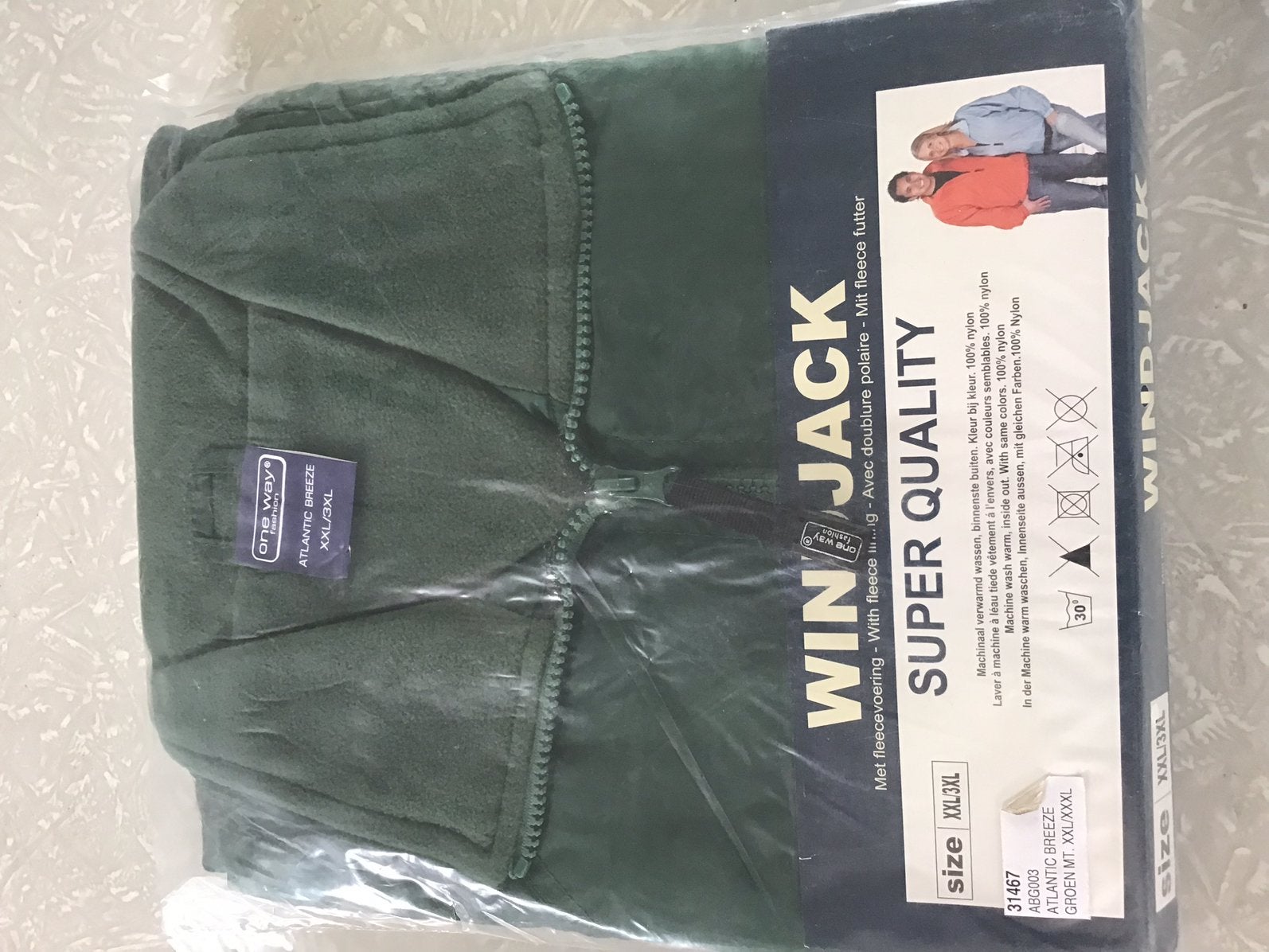 Windjack Xxl/3xl, Ophalen of Verzenden, Nieuw, Groen