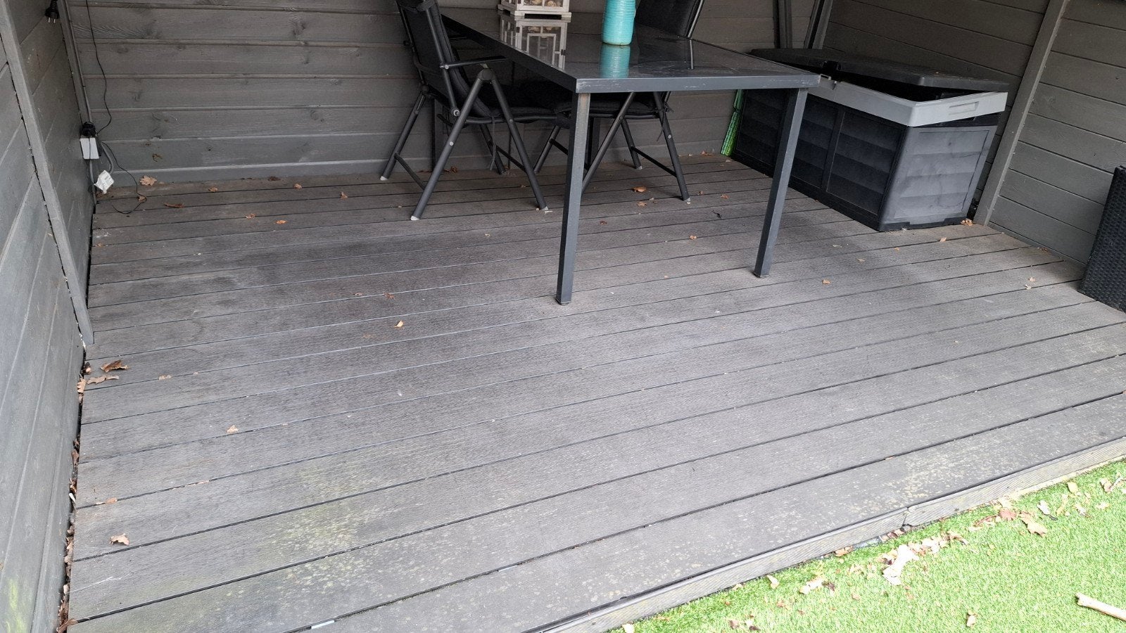 Composiet vlonderplanken 17stuks 367cm x 15cm, Tuin en Terras, Terrasdelen en Vlonders, Ophalen, Gebruikt, Composiet