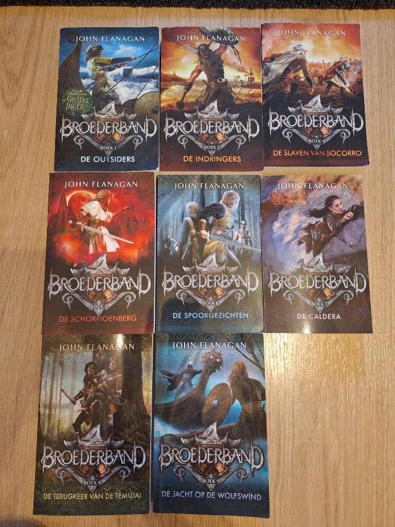 Broederband deel 1 tot en met 9 ( exclusief deel 3), Boeken, Ophalen of Verzenden, Zo goed als nieuw