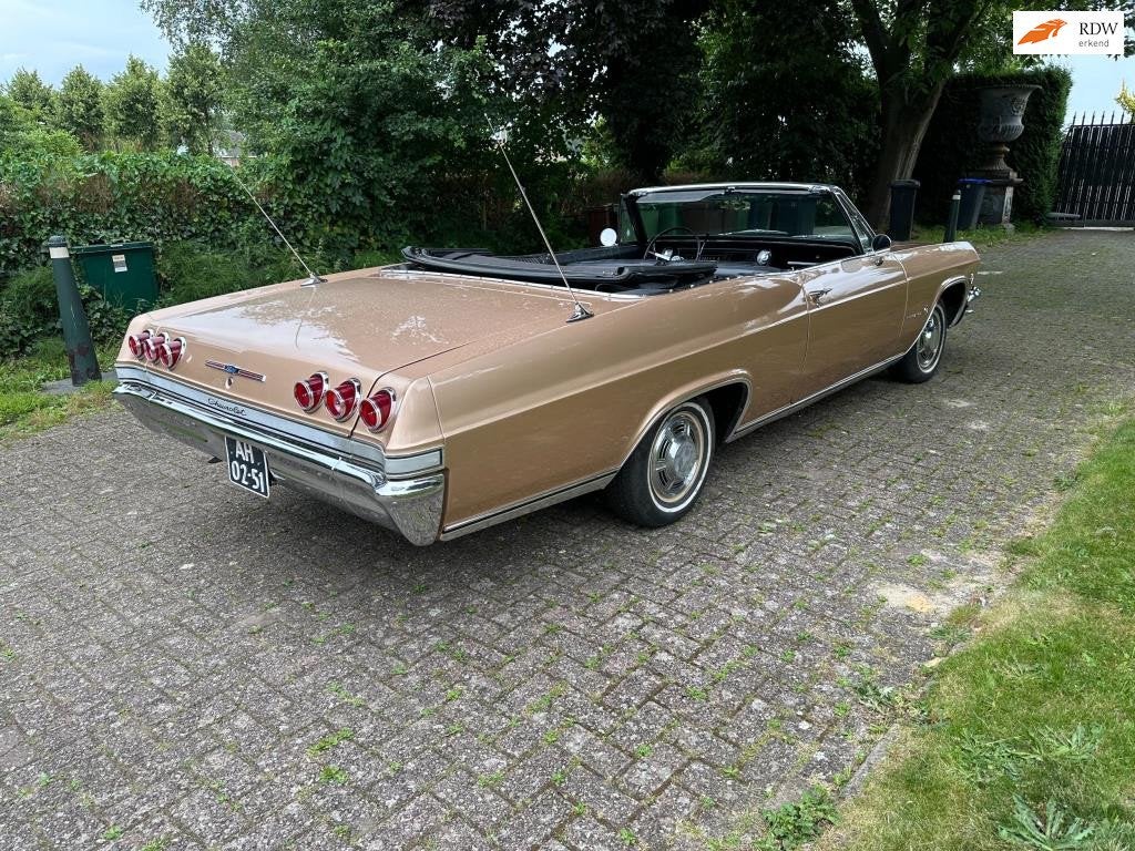 Chevrolet IMPALA Convertible 1965, Automaat, Zwart, Overige carrosserieën, 4 stoelen