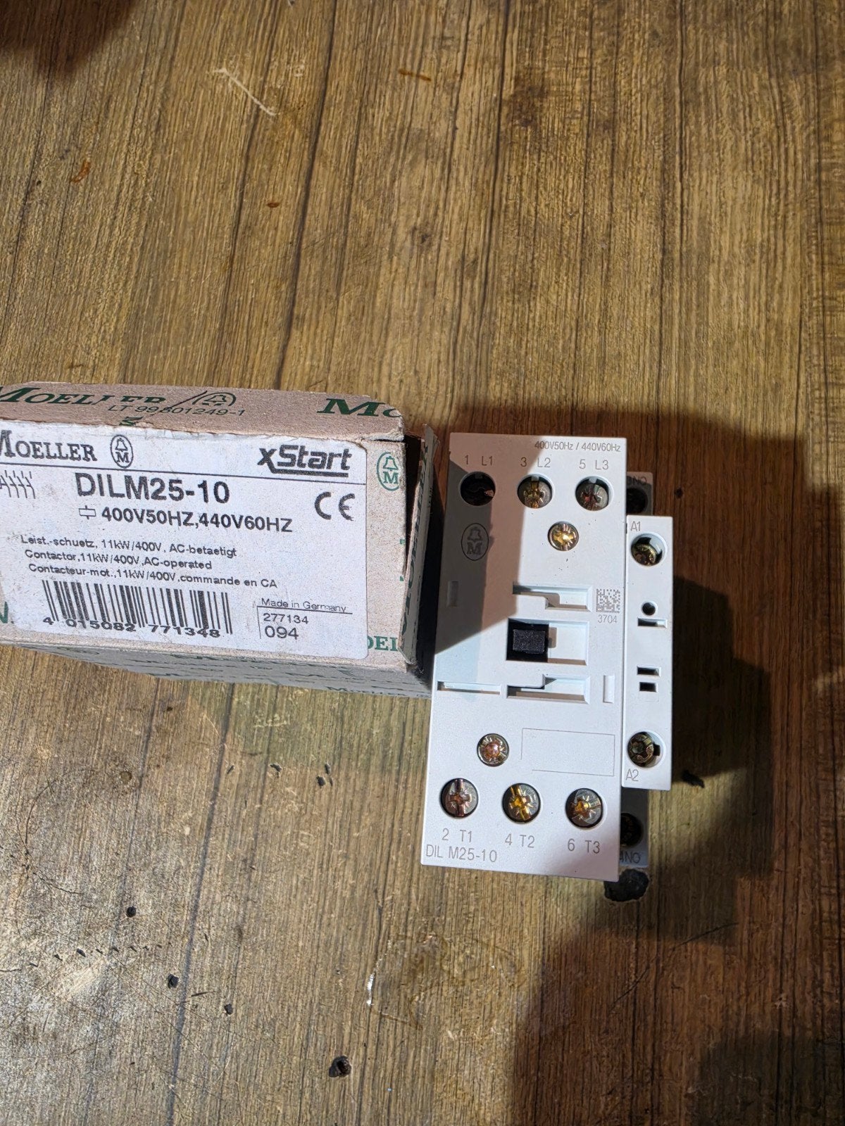 Moeller (eaton) DILM25-10 magneetschakelaar 400v 11 kW, Ophalen of Verzenden, Zo goed als nieuw