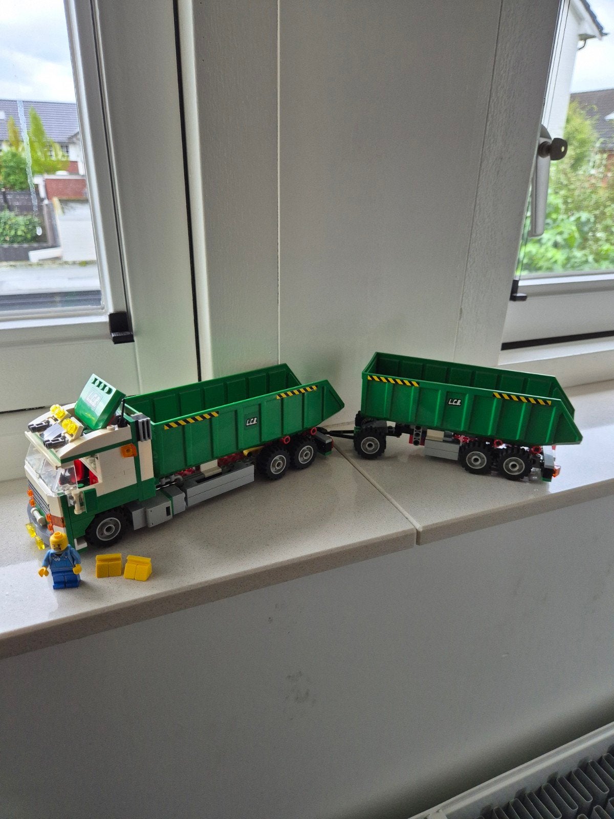 Lego city 7998 vrachtwagen met aanhanger Heavy hauler truck, Kinderen en Baby's, Speelgoed | Duplo en Lego, Inclusief minifiguren