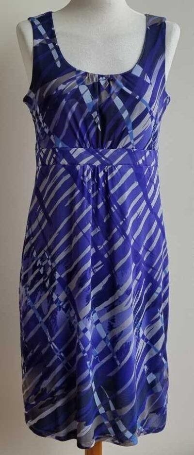 Mayerline paars/lila stretchy jurkje mt. L, Kleding | Dames, Mayerline, Paars, Maat 42/44 (L), Ophalen of Verzenden