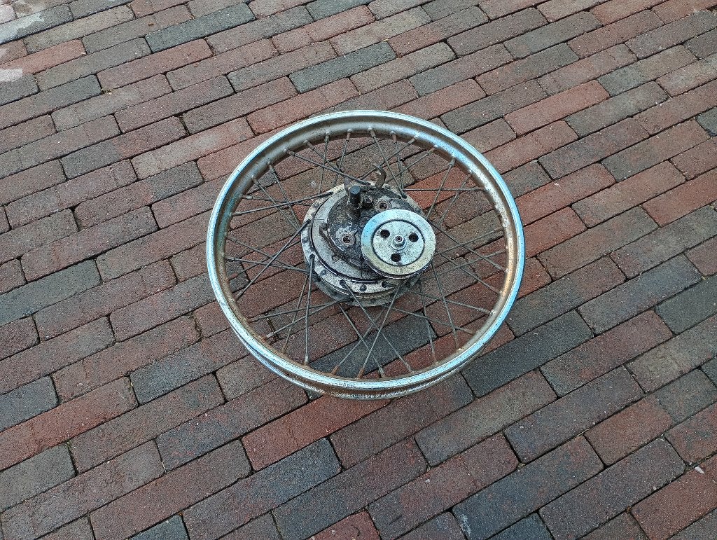 Achterwiel Vespa Ciao, Ophalen of Verzenden, Gebruikt, Overige typen, Vespa