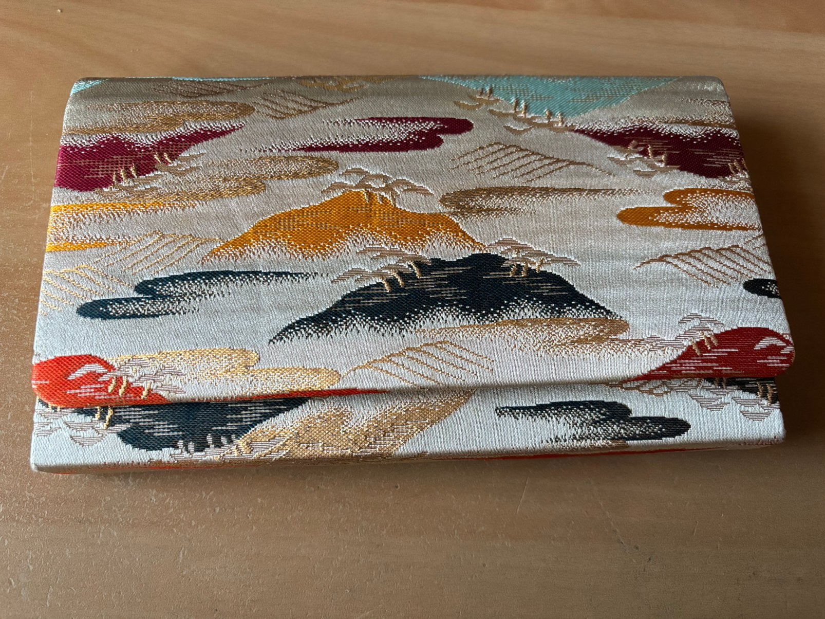 Japanse clutch in nieuwstaat, Ophalen of Verzenden, Nieuw, Overige kleuren, Avondtasje