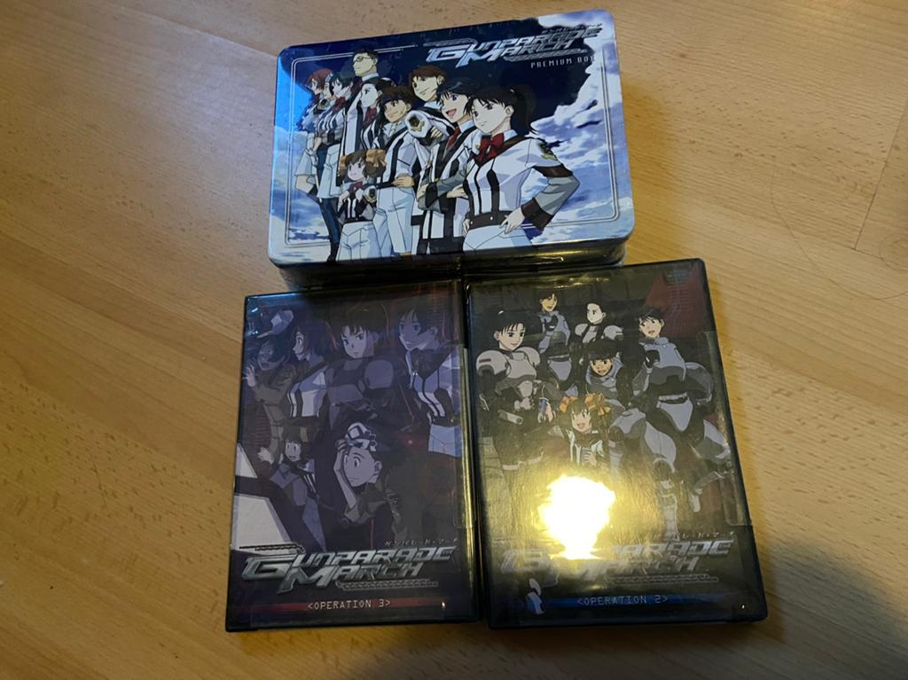 Gunparade March Limited Edition Tin Boxset anime compleet!, Alle leeftijden, Ophalen of Verzenden, Nieuw in verpakking, Anime (Japans)