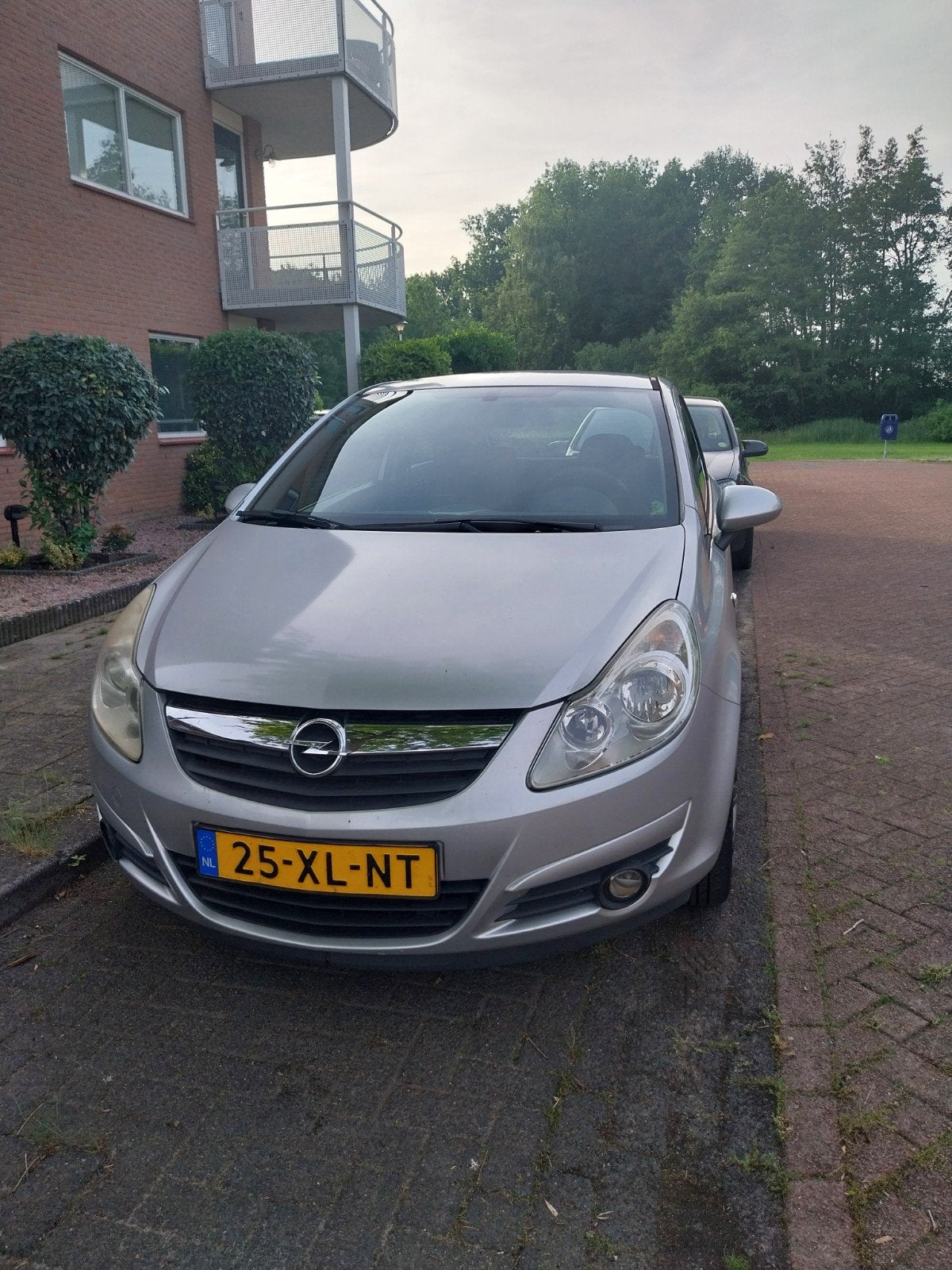 Opel Corsa 2007 Grijs, Auto's, Opel, Particulier, Corsa, Benzine, Hatchback, Zilver of Grijs, Ophalen