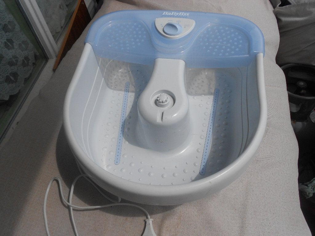 Voet massage en spa merk Babyliss Paris Met 3 werkstanden., Ophalen, Gebruikt, Apparaat