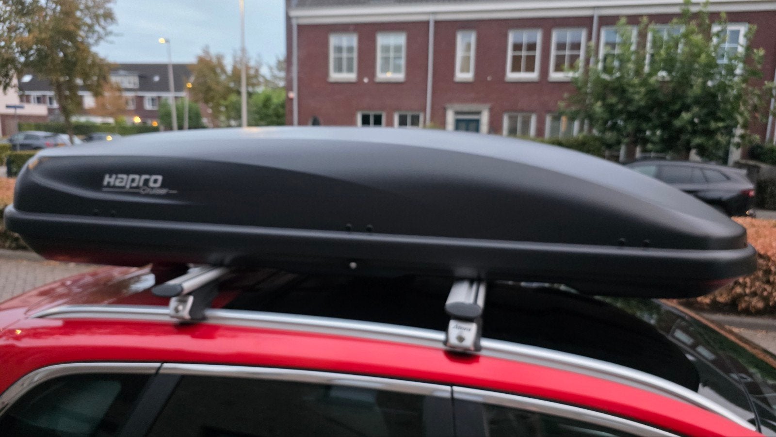 hapro cruiser 10.8 xxl dakkoffer zeer goede staat, Auto diversen, Dakkoffers, Ophalen