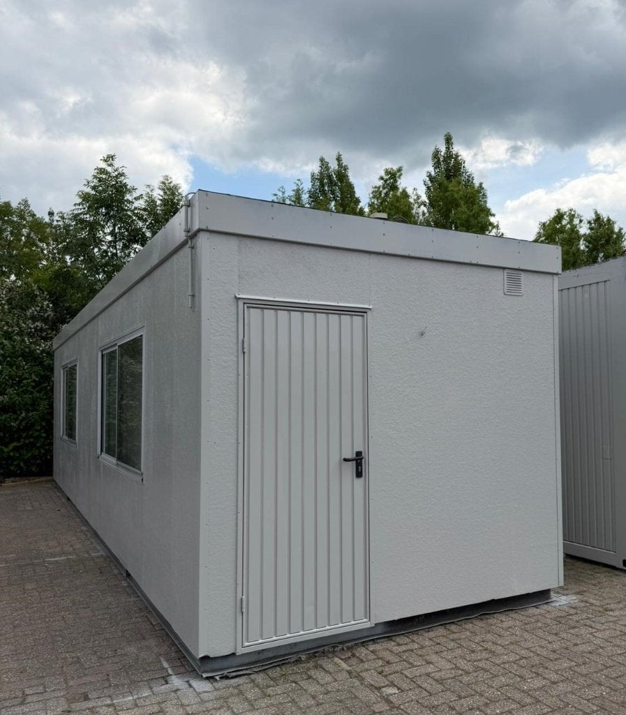 Bouw-schaftkeet, kantoorunit, woonunit, directiekeet. 10 x 3, Ophalen, Gebruikt