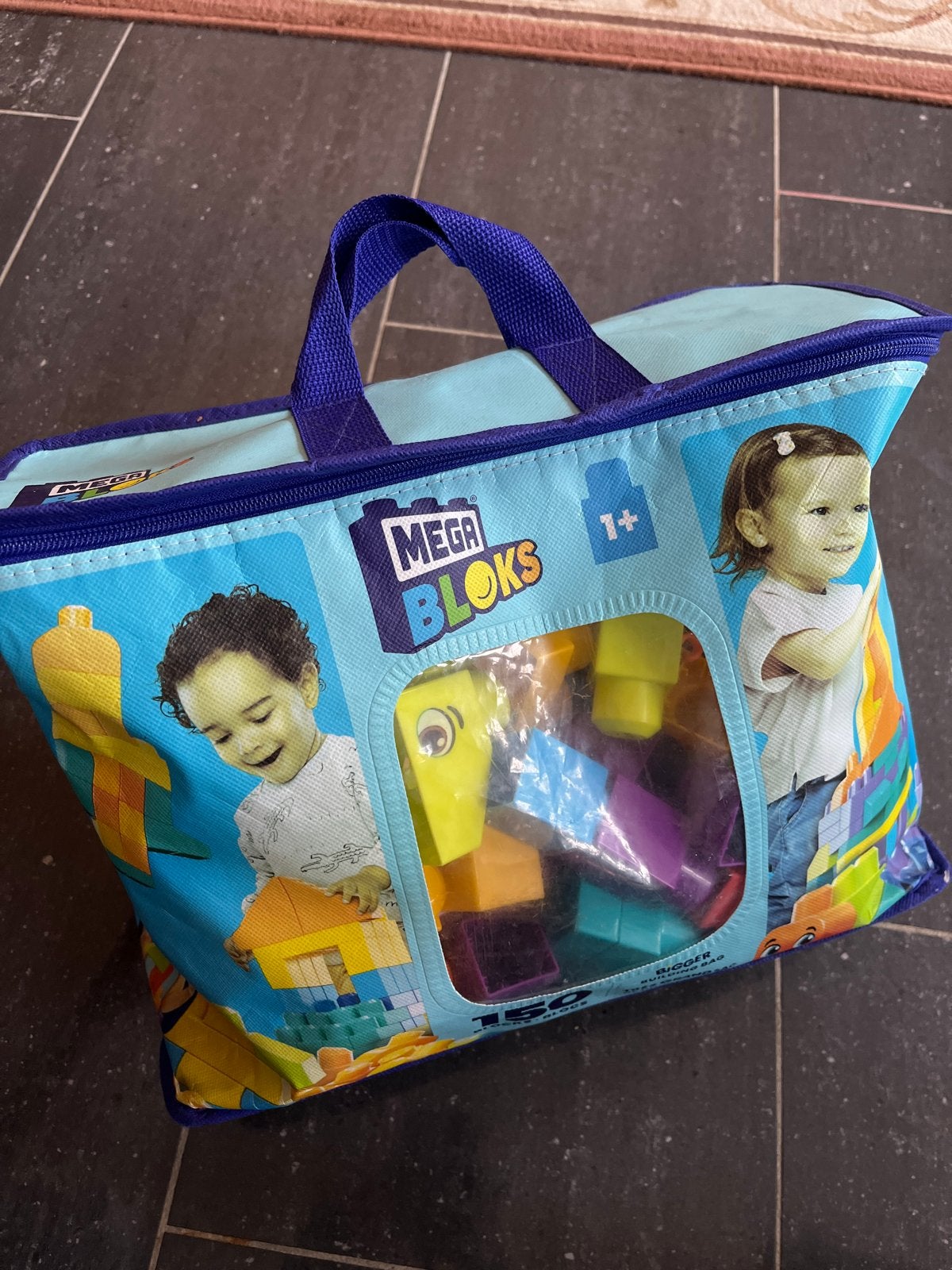 Mega Bloks Bouwblokken Speelgoed voor Peuters, Ophalen, Zo goed als nieuw, Megabloks