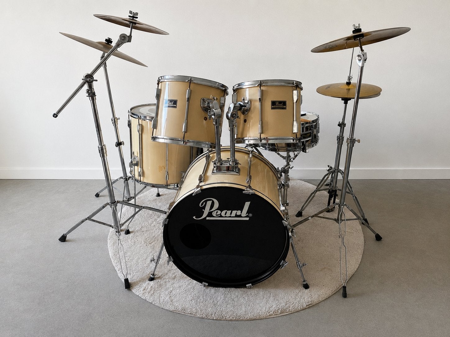 Pearl Export Series drumstel met hardware, Ophalen, Gebruikt, Pearl