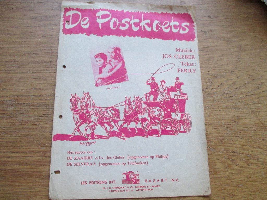 DE POSTKOETS, Gebruikt, Ophalen of Verzenden, Artiest of Componist, Populair
