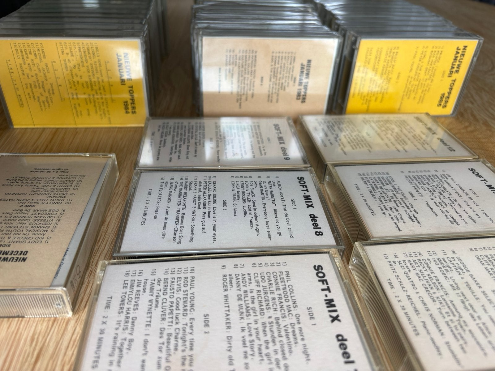 Cassettebandjes 43 stuks met muziek uit 1983-84-85, Cd's en Dvd's, Verzamelalbums, Ophalen of Verzenden, Zo goed als nieuw, Voorbespeeld
