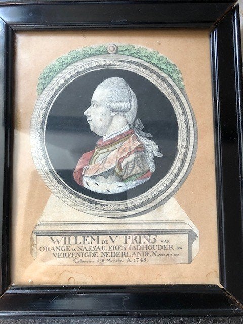oude prent, Ophalen