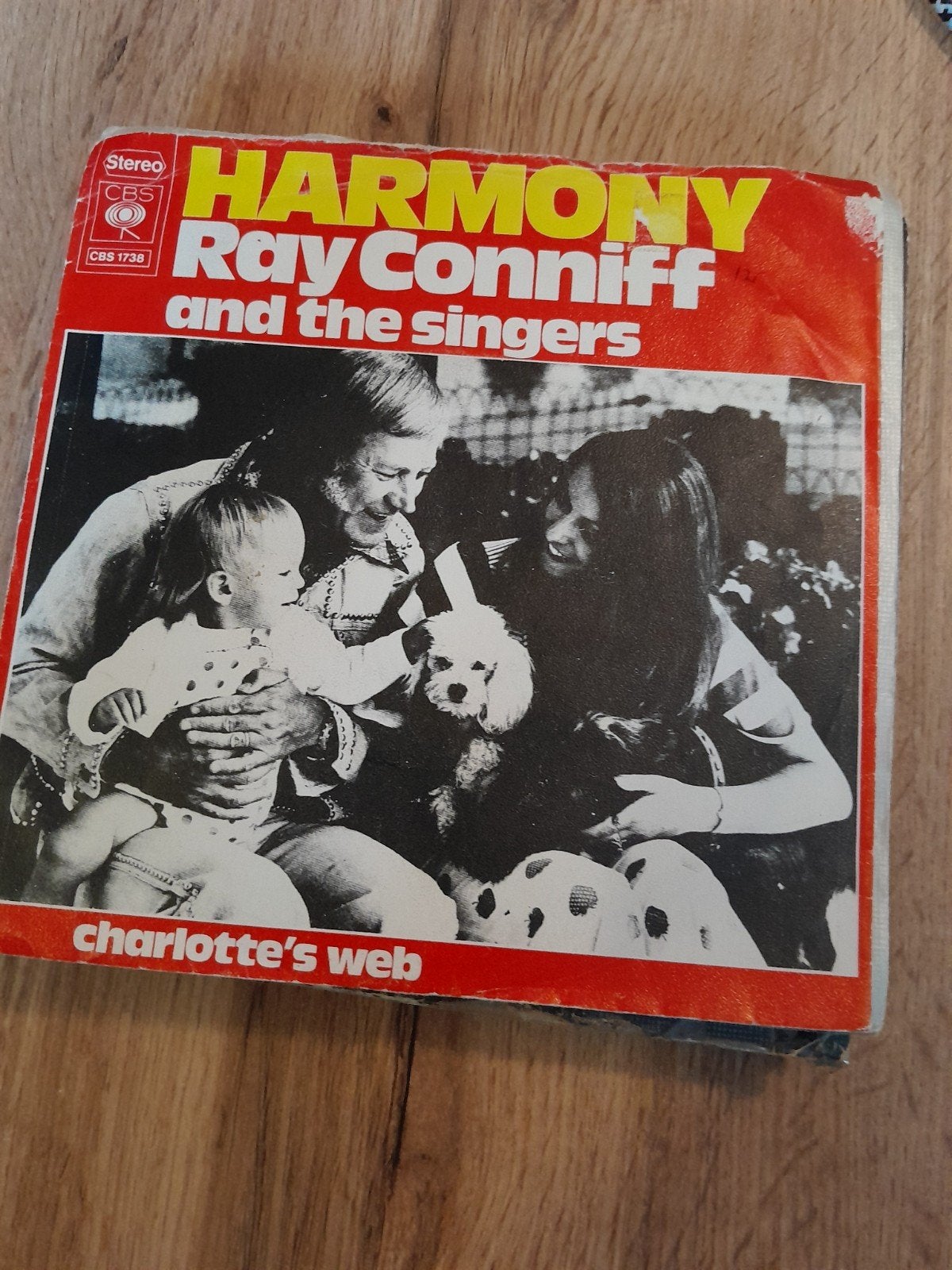 Ray conniff 7 inch harmony, Ophalen of Verzenden, Zo goed als nieuw, Pop