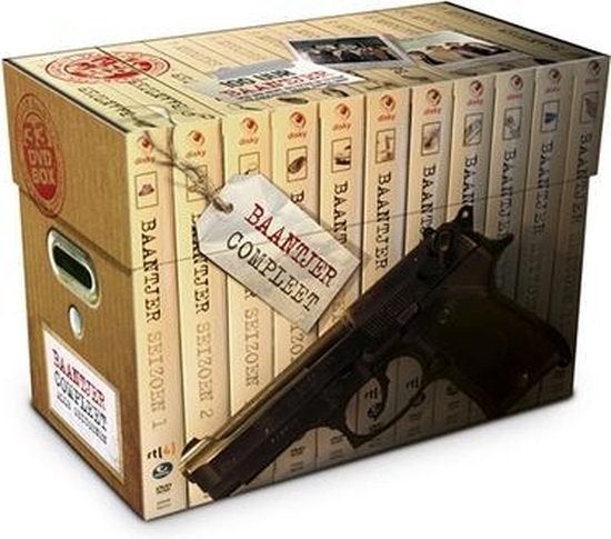 Dvdbox Baantjer, Cd's en Dvd's, Ophalen, Misdaad, Inclusief doosje, Nederlands