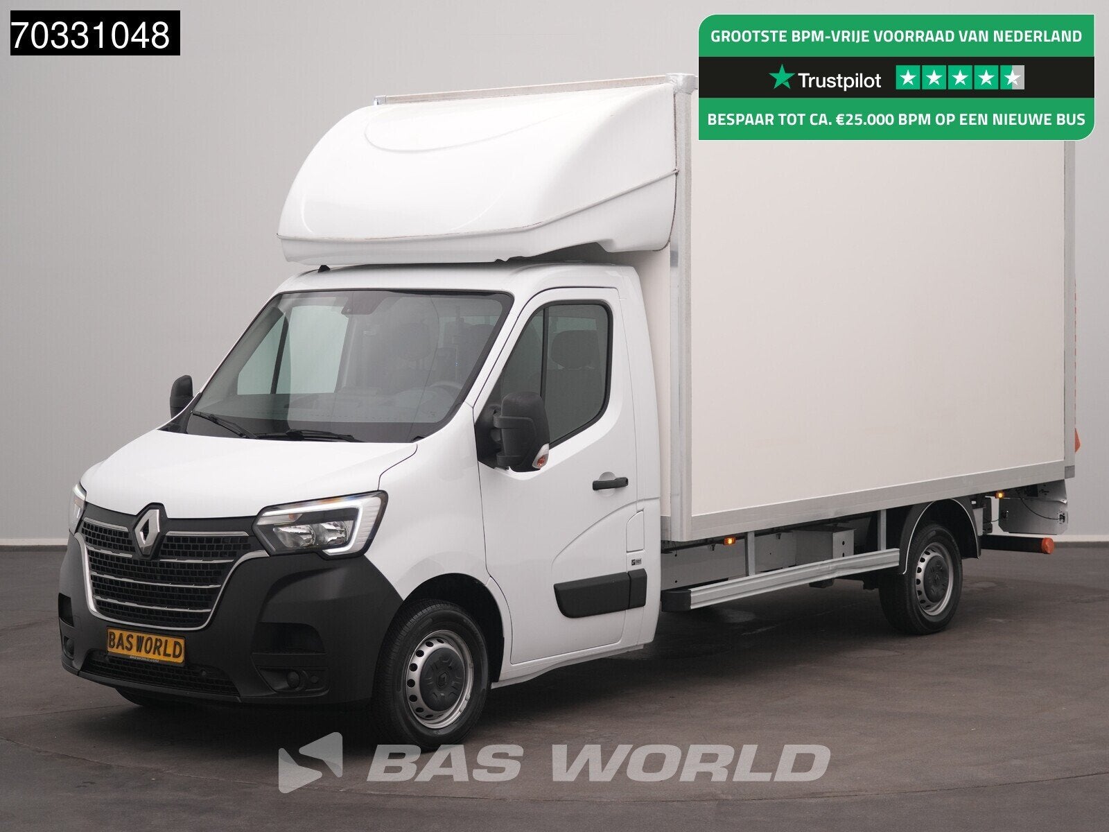Renault Master 145PK D'Hollandia Laadklep Zijdeur Bakwagen A, 145 pk, Stof, Gebruikt, Euro 6