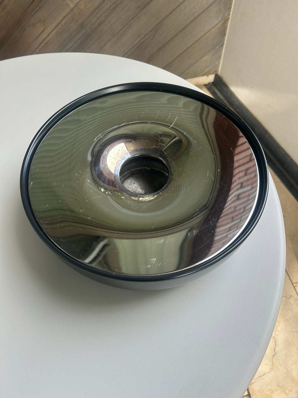 Gelbrander Blomus Fuoco groot, Tuin en Terras, Vuurkorven, Ophalen of Verzenden, Gebruikt