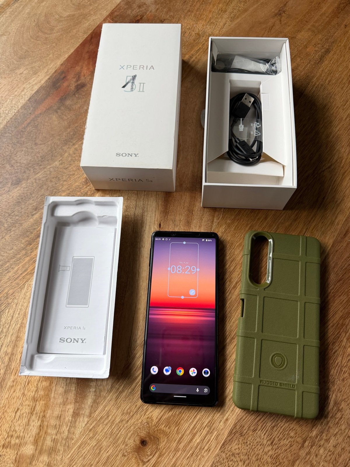 Sony Xperia 1 II 256GB Zwart - Zo goed als nieuw, Telecommunicatie, Mobiele telefoons | Overige merken, Ophalen of Verzenden, Zo goed als nieuw