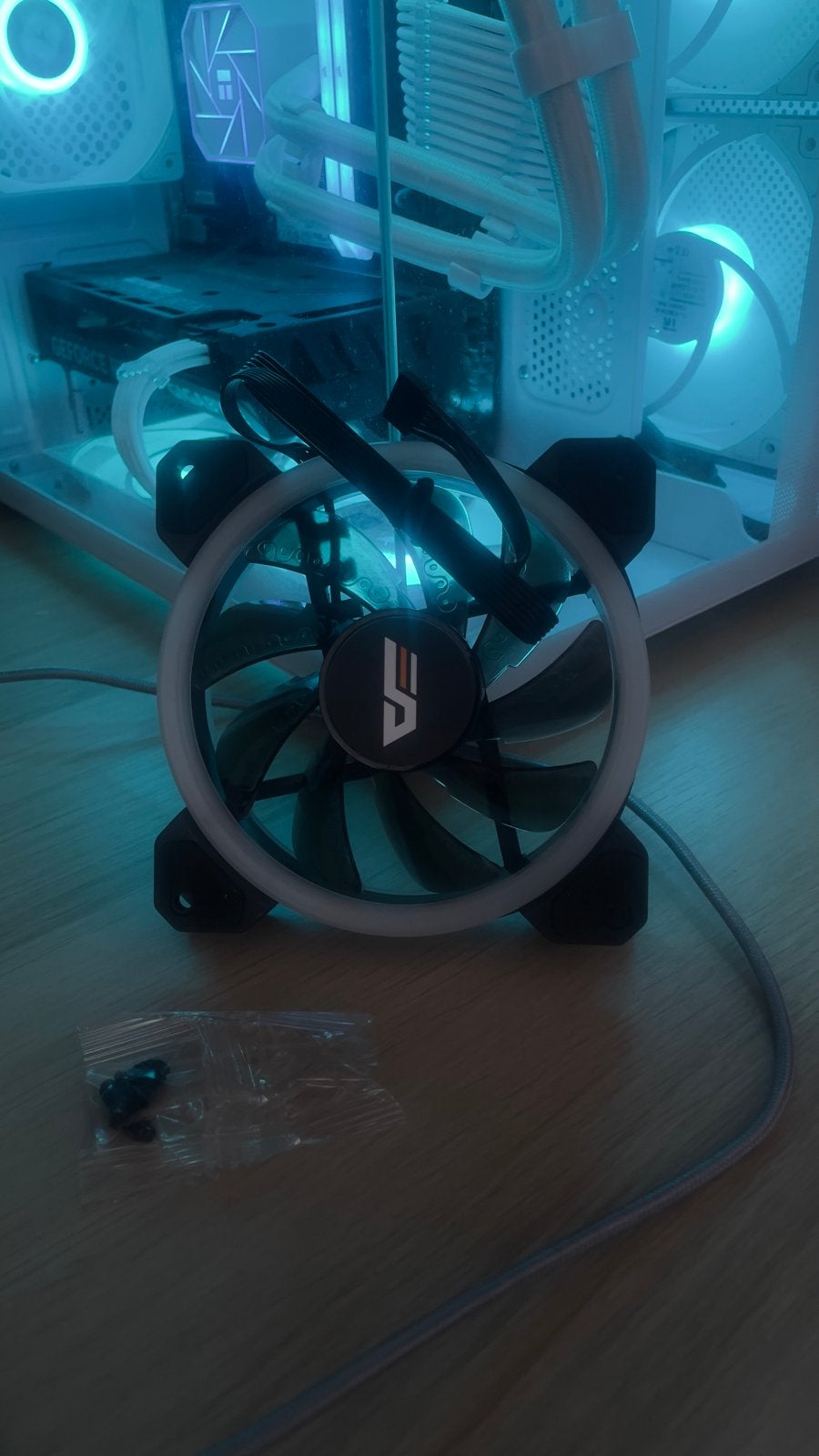 darkFlash DR11 ARGB Single PC Ventilator, Ophalen of Verzenden, Nieuw, Luchtkoeling