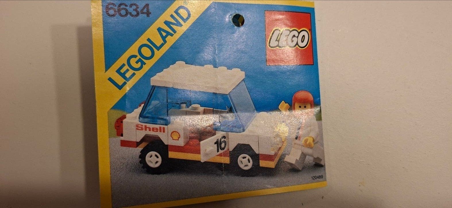 Lego Legoland 6634 Raceauto met coureur - Vintage, Gebruikt, Lego, Ophalen of Verzenden, LEGOLAND