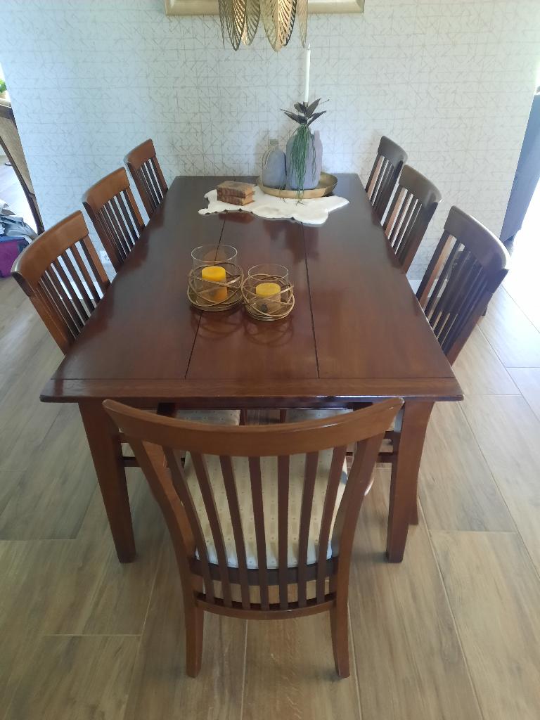 Eetkamertafel afmeting 1x2 m1, Huis en Inrichting, Tafels | Eettafels, Gebruikt, 100 tot 150 cm, 200 cm of meer, Vijf personen of meer