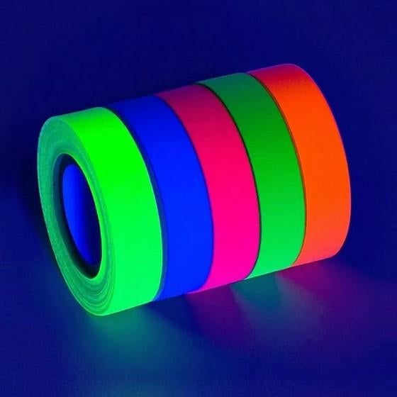 Glow in the dark tape (set van 5 tapes), Ophalen of Verzenden, Versiering, Verjaardag