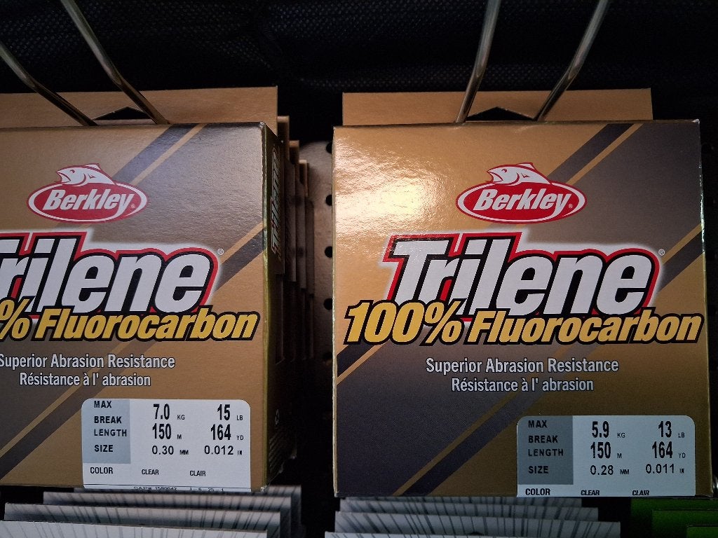 Berkley Trilene 100% Fluorocarbon (150m) diverse maten.., Tinstraat, Nieuw, Ophalen of Verzenden, Info@purefishing.com
