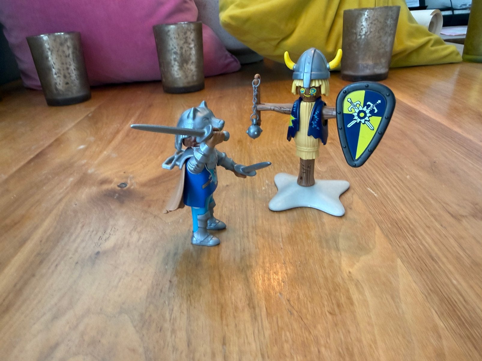 Playmobil novelmore: trainende ridder, Ophalen, Complete set, Zo goed als nieuw, Figuren