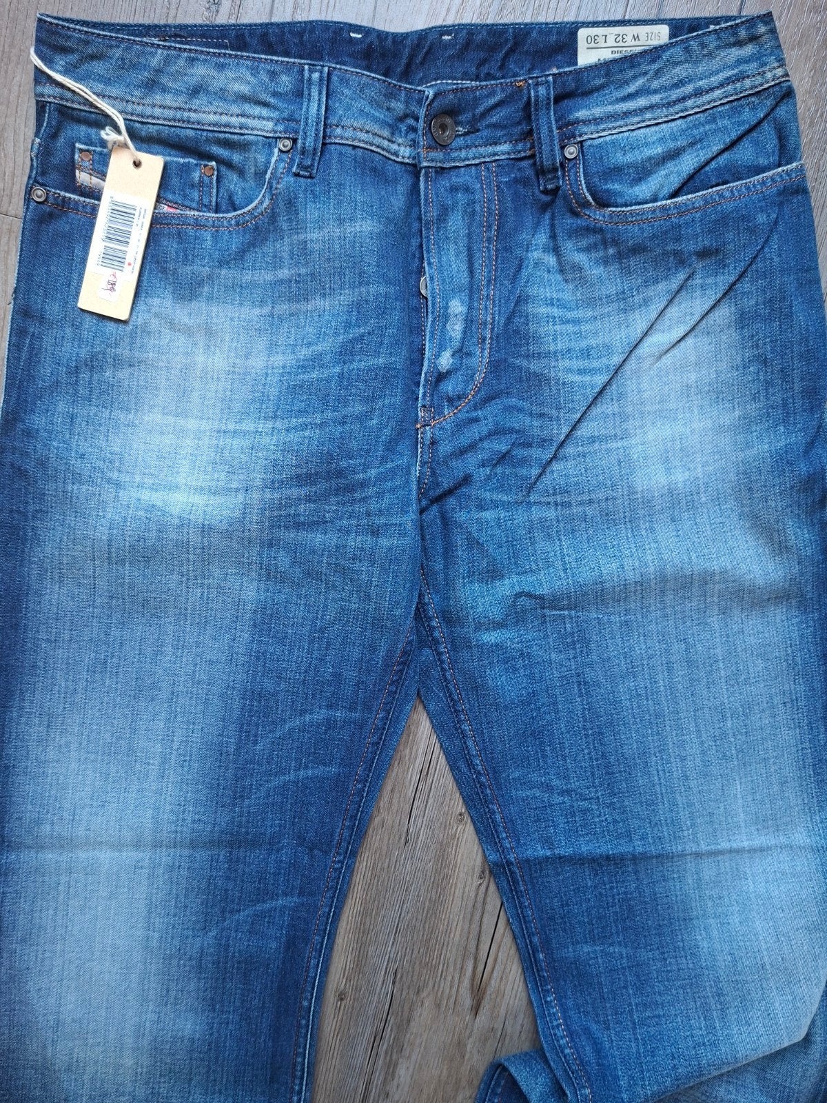 DIESEL Kurren jeans W32 L30, Diesel, Blauw, Nieuw, W32 (confectie 46) of kleiner