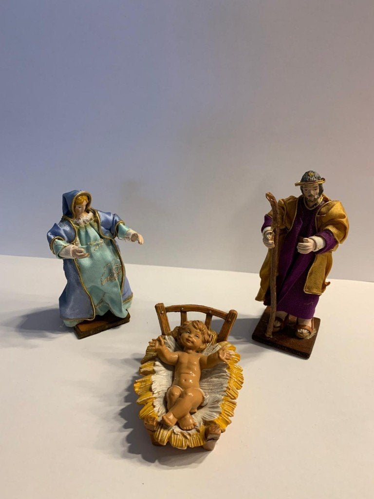 kitscherig kerststalletje, Ophalen of Verzenden, Zo goed als nieuw