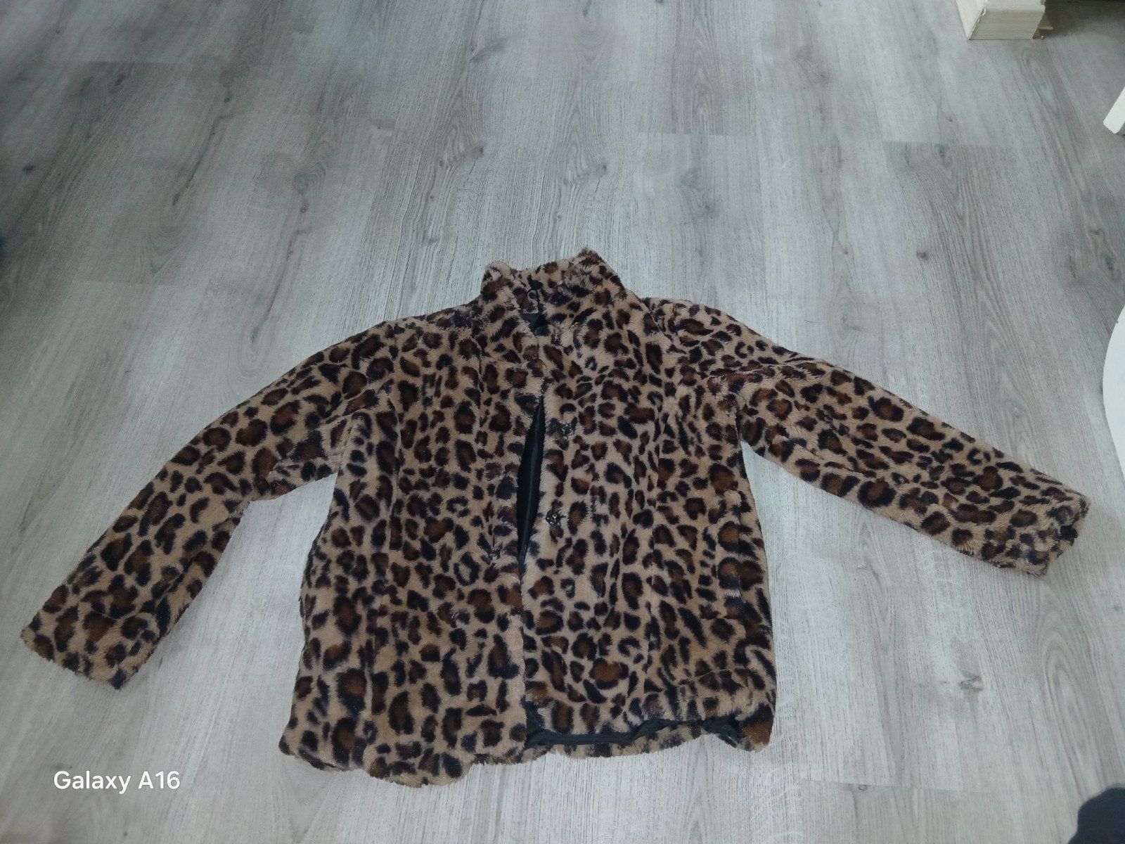 Leopard print jasje, Bruin, Ophalen of Verzenden, Maat 36 (S), Onbekend
