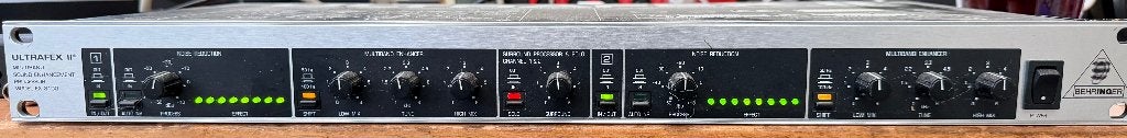 Behringer Ultrafex II EX3100 – stereo sound enhancer, Ophalen of Verzenden, Gebruikt, Audio