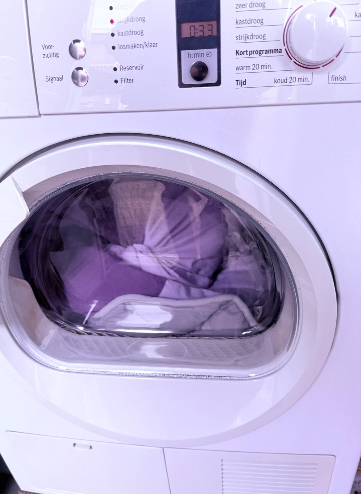 Bosch Condensdroger  7kg nette goede ataat, Witgoed en Apparatuur, 6 tot 8 kg, Ophalen of Verzenden, Zo goed als nieuw, Voorlader