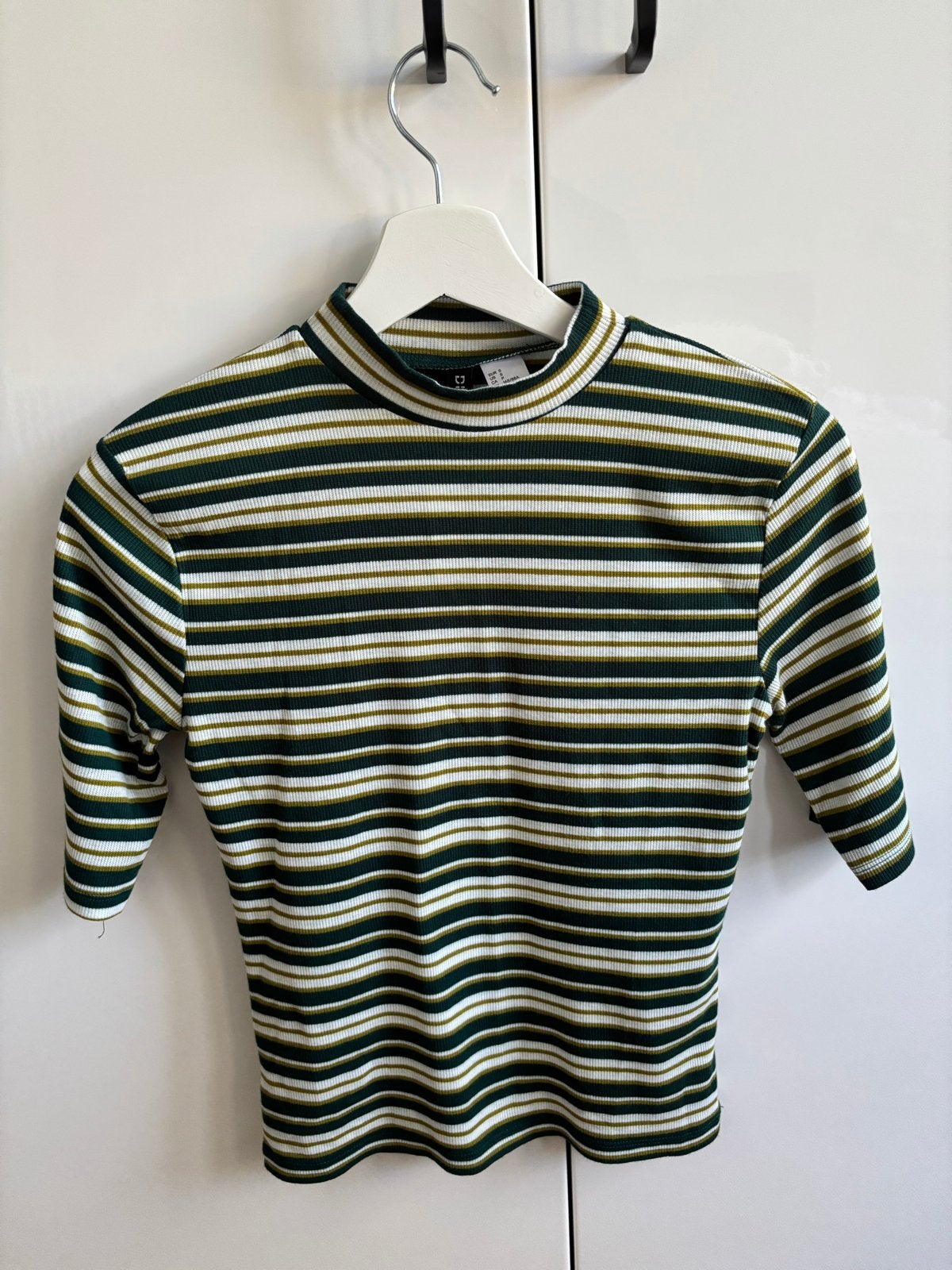 H&M Divided gestreepte coltrui maat S, Ophalen of Verzenden, Zo goed als nieuw, Korte mouw, Maat 36 (S)
