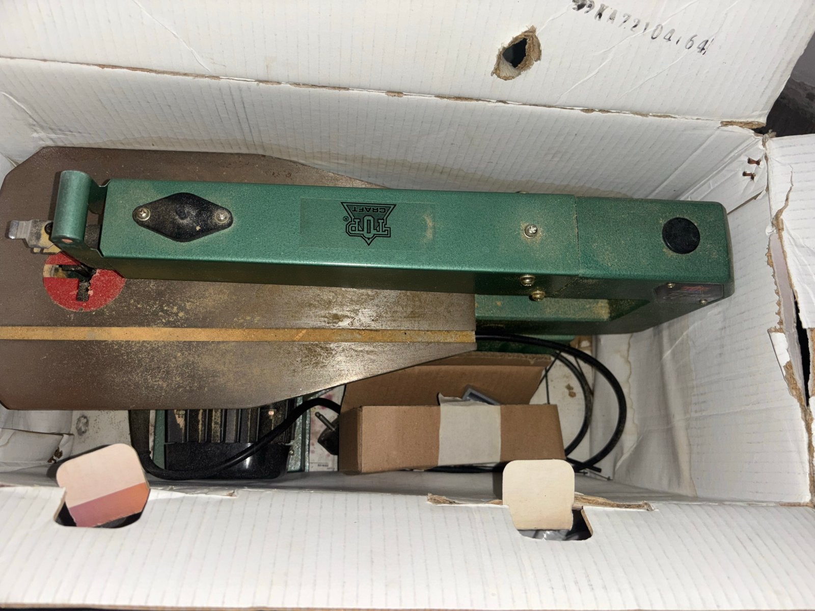 Top Craft TFZ-400 Figuurzaagmachine - Zo goed als nieuw, Doe-het-zelf en Verbouw, Minder dan 30 mm, Ophalen of Verzenden, Zo goed als nieuw