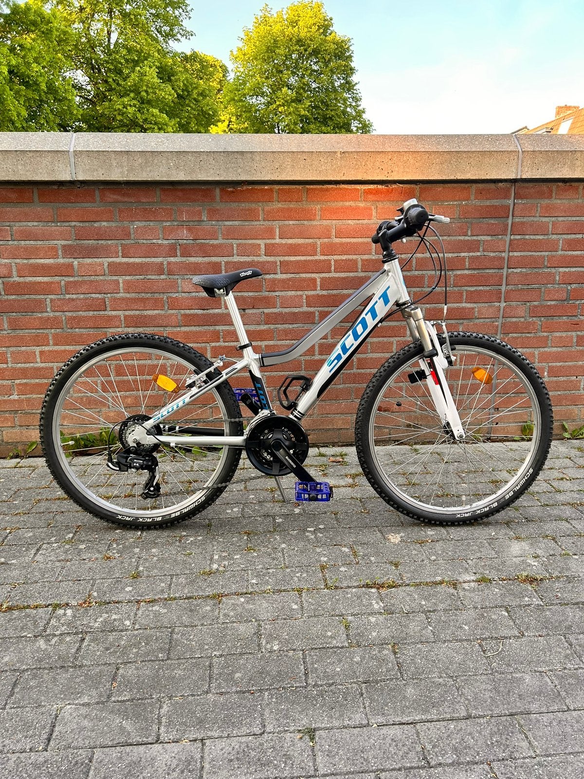 24 inch mountainbike scott, Ophalen of Verzenden, Zo goed als nieuw, Velgrem, Scott