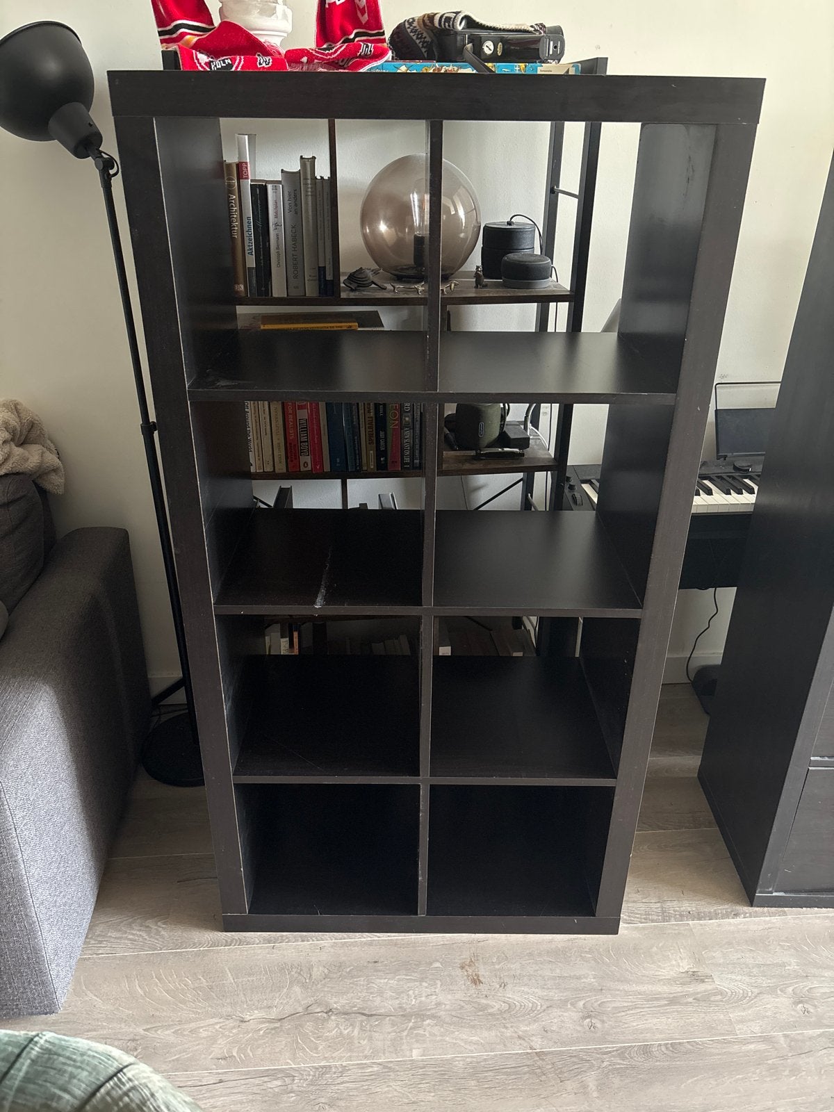 IKEA Kallax Kast Zwartbruin - Gebruikt