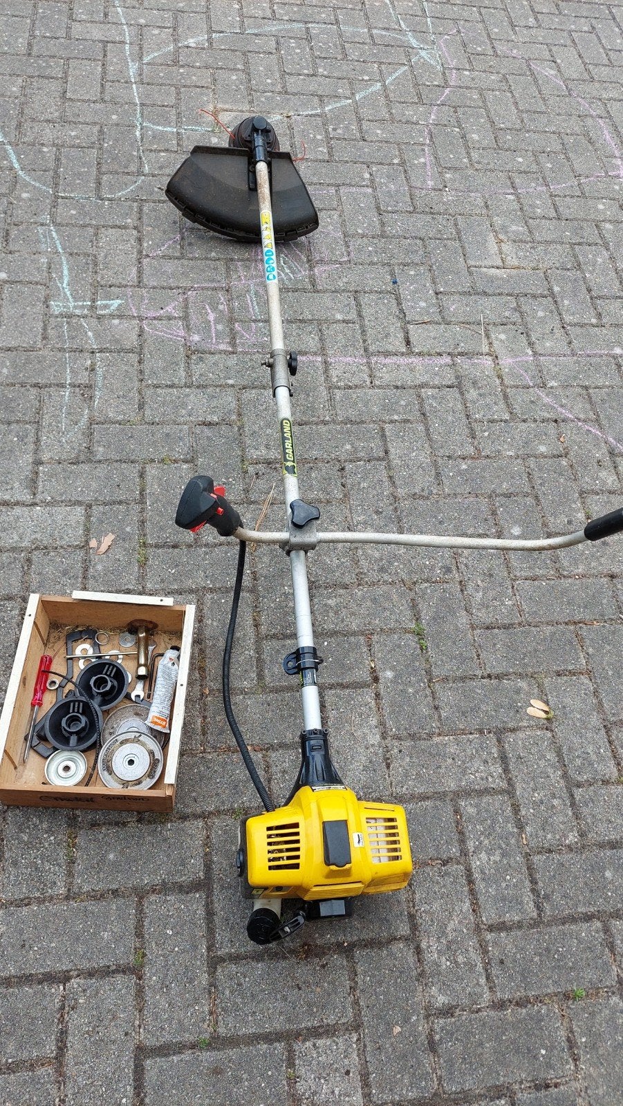 Garland Bosmaaier benzine (start niet), Ophalen, Gebruikt, Benzine, Garland