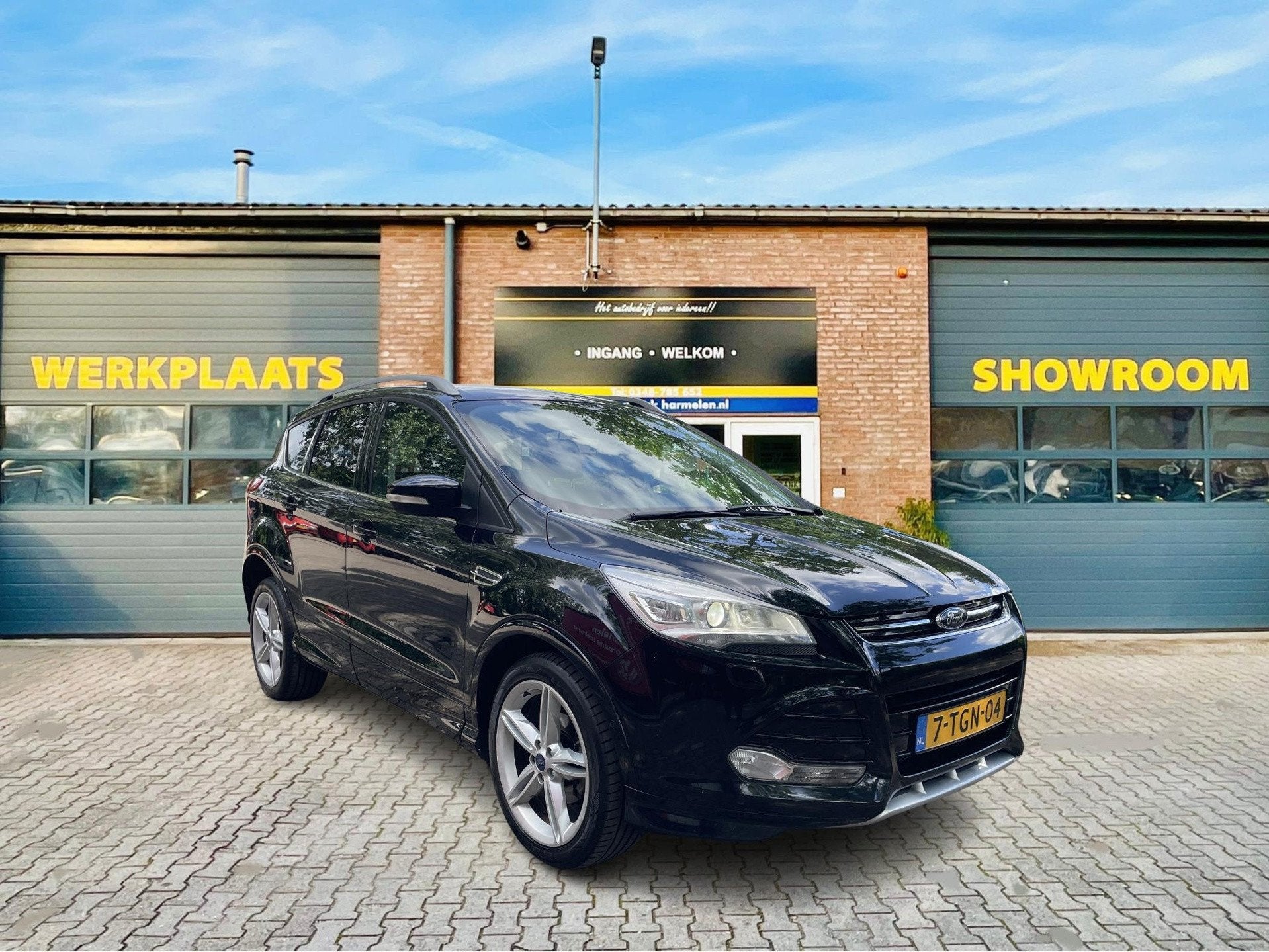Ford Kuga 1.6 Titanium Plus *Nl-Auto*Historie compleet*, Voorwielaandrijving, 15 km/l, Gebruikt, 4 cilinders