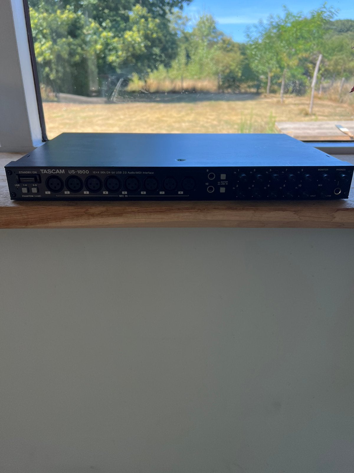 Tascam US-1800 interface, Ophalen, Zo goed als nieuw, Audio