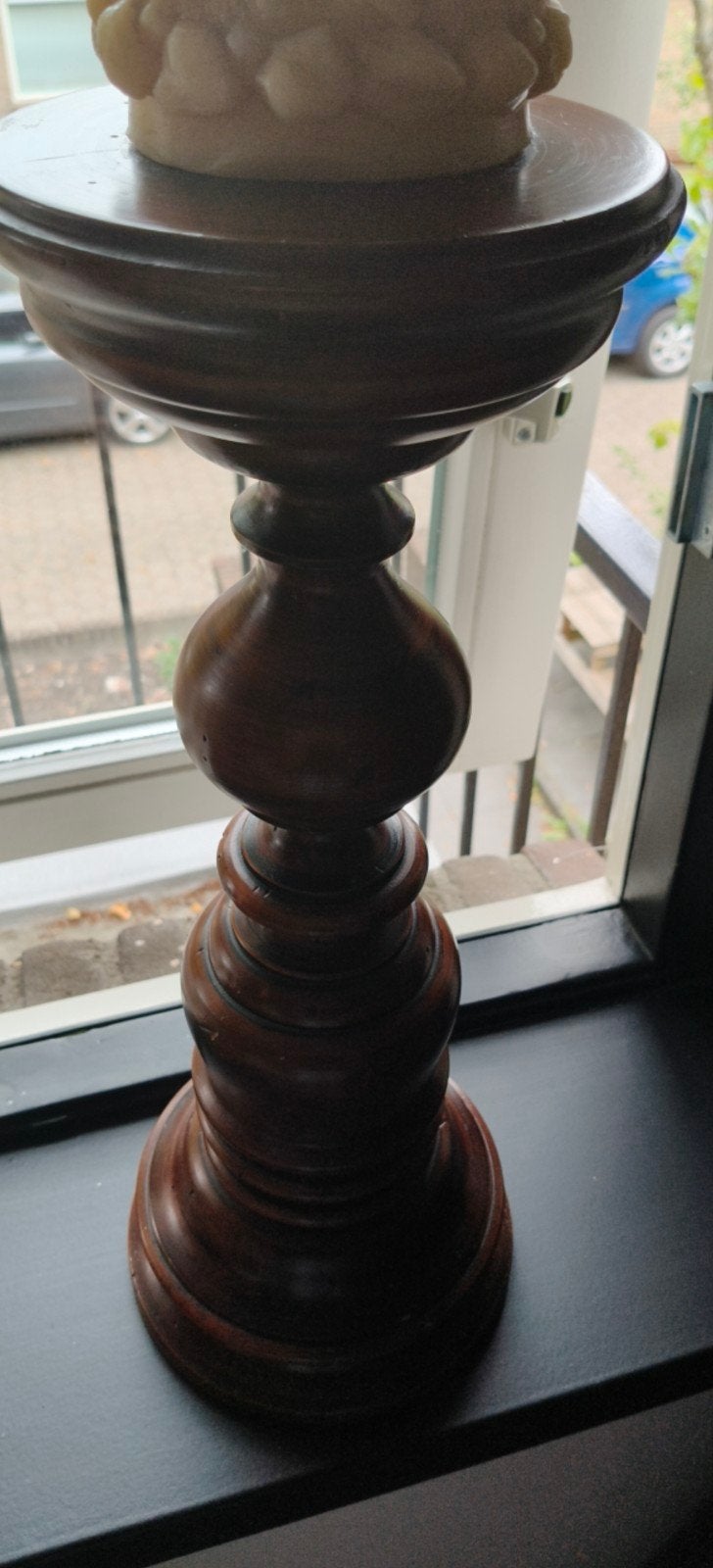 Vintage houten kaarsen., Ophalen of Verzenden