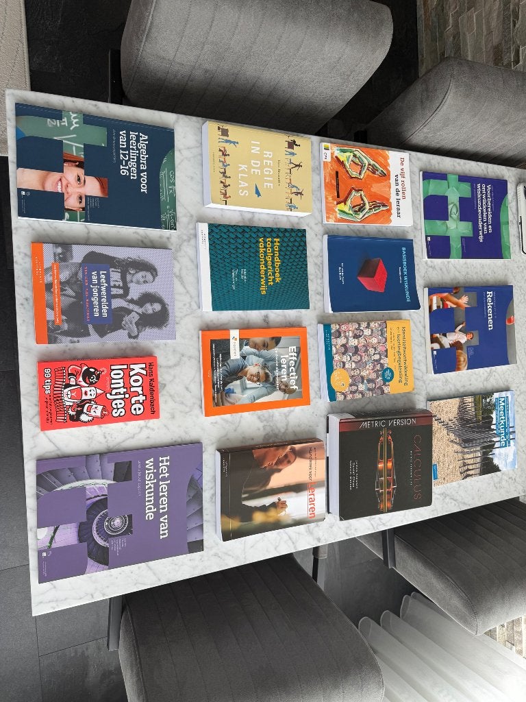 Studieboeken opleiding wiskundeleraar, Ophalen, Diverse, Nieuw, HBO