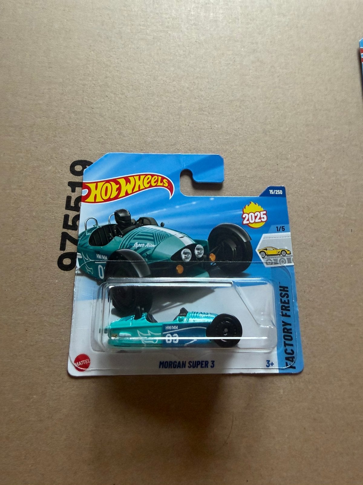Hot wheels Morgan super, Ophalen of Verzenden, Zo goed als nieuw, Auto