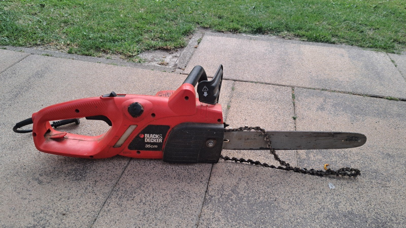 Black & Decker GK1635 elektrische kettingzaag 1600W, Tuin en Terras, Takkenscharen, Ophalen of Verzenden, Gebruikt, 50 mm of meer