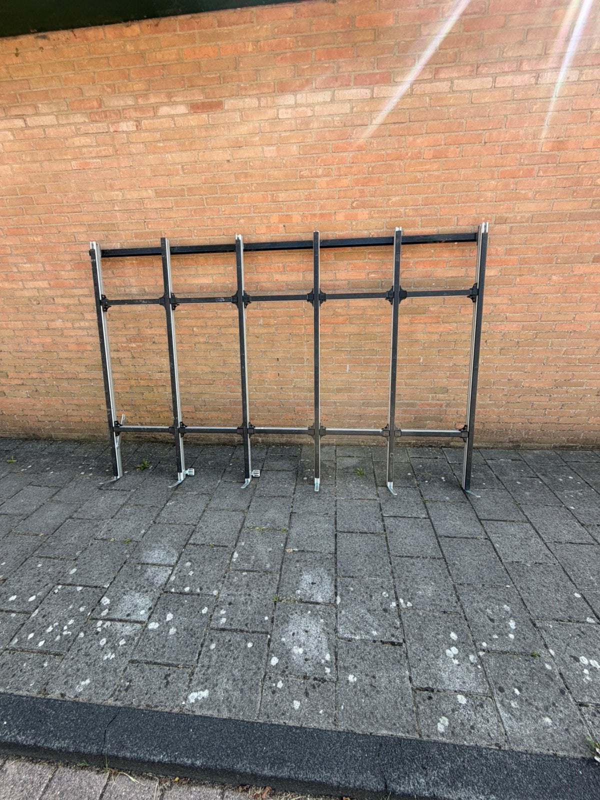 Glasrek, Ophalen, Gebruikt